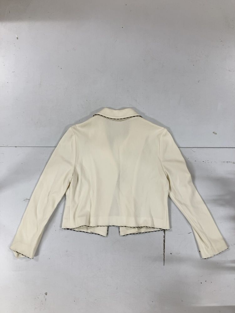 pierre cardin ピエールカルダン ジャケット ホワイト ステッチ M