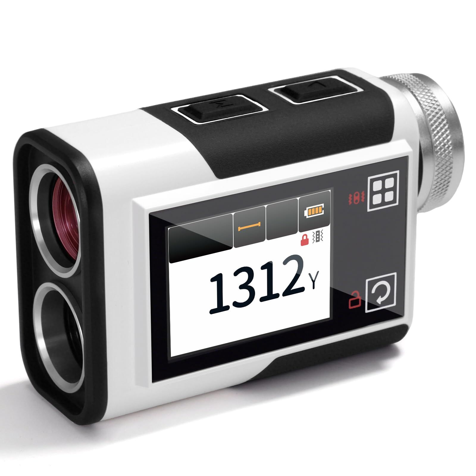 CIGMAN ゴルフレーザー距離計 2.4インチタッチスクリーン 1312ヤード 6倍ズーム USB-C充電式 IP54防水 ゴルフ用距離計 スロープ補正 フラッグロック 日本語説明書付きmt 6f0c9a96