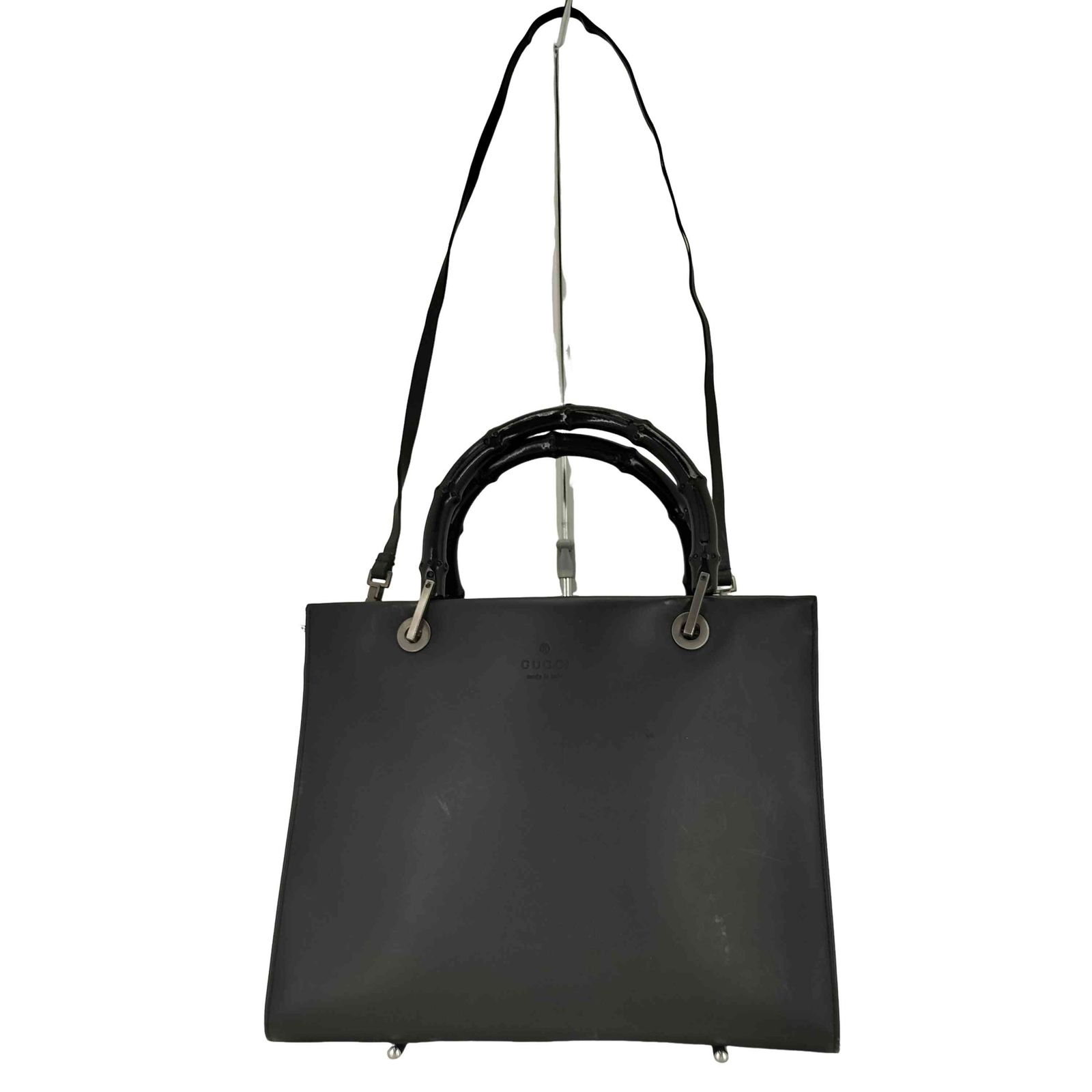 グッチ GUCCI カーフレザー オールドバンブー トートバッグ レディース 表記無