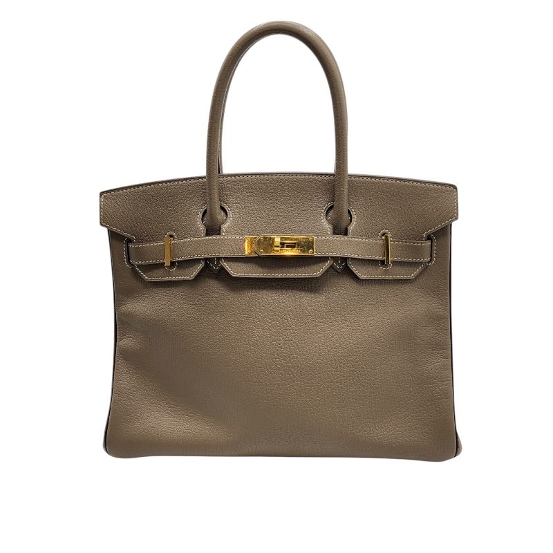 エルメス HERMES バーキン30 パーソナルオーダー □P刻 ウルトラヴァイオレット/レザン×GD金具 シェーブル レディース ハンドバッグ