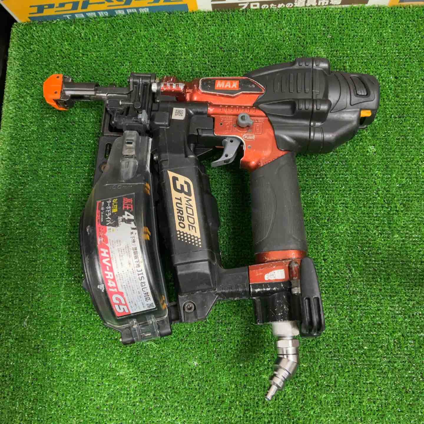 ☆マックス(MAX) 高圧専用エアコンプレッサー AK-HH1310E2_レッド