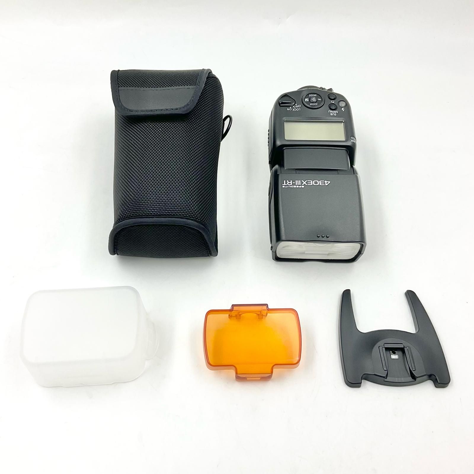 【全額返金保証】【最速発送】Canon スピードライト 430EX III-RT 超美品 動作確認済 【全額返金保証】【最速発送】Canon スピードライト 430EX III-RT 超美品 動作確認済