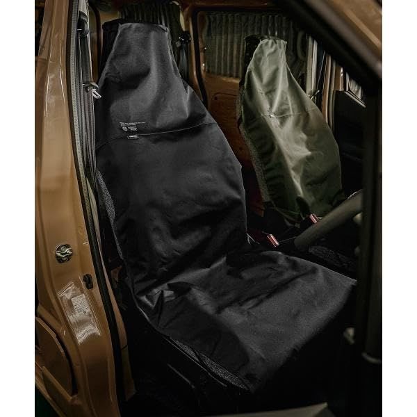 GORDON MILLER コーデュラ フロント シートカバー タイプ2 車 防水 高耐久 汚れ防止 汎用 かけるだけ 前席用 ブラック 01798355as 7bd4254f