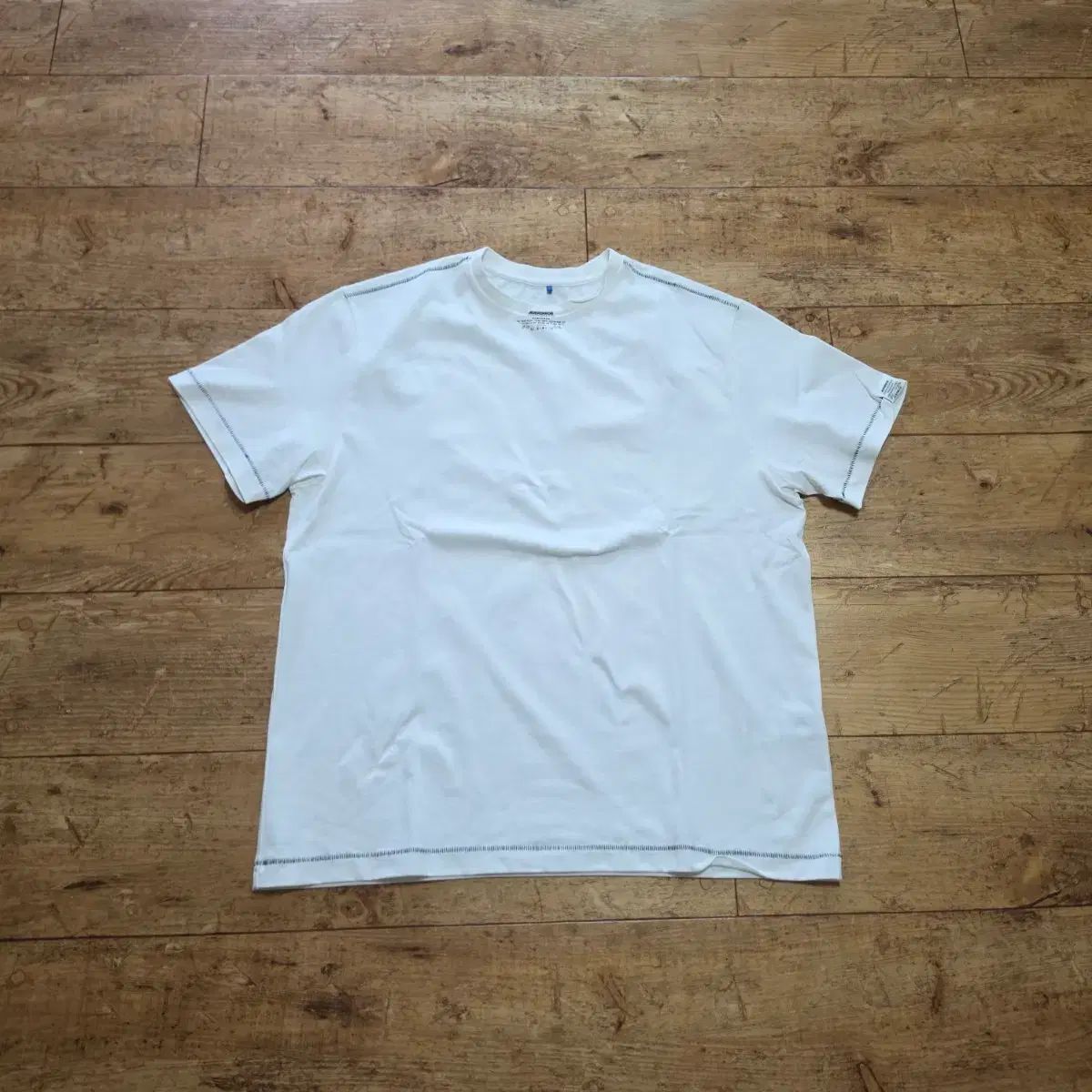 L アーダーエラー caef logo Tシャツ オフホワイト