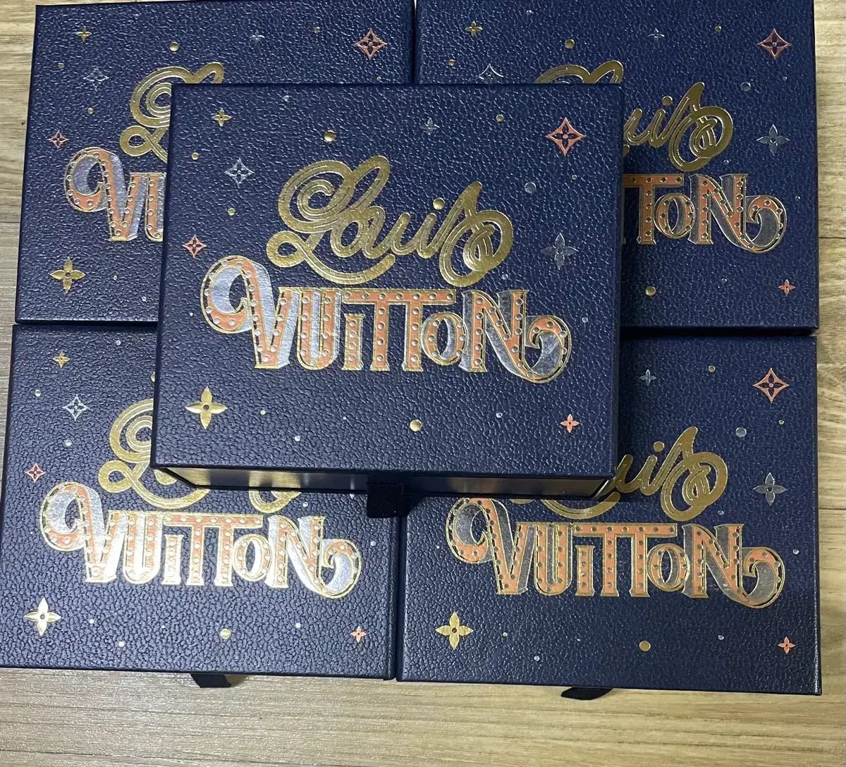 ルイヴィトン 財布 箱 + お買い物バッグ