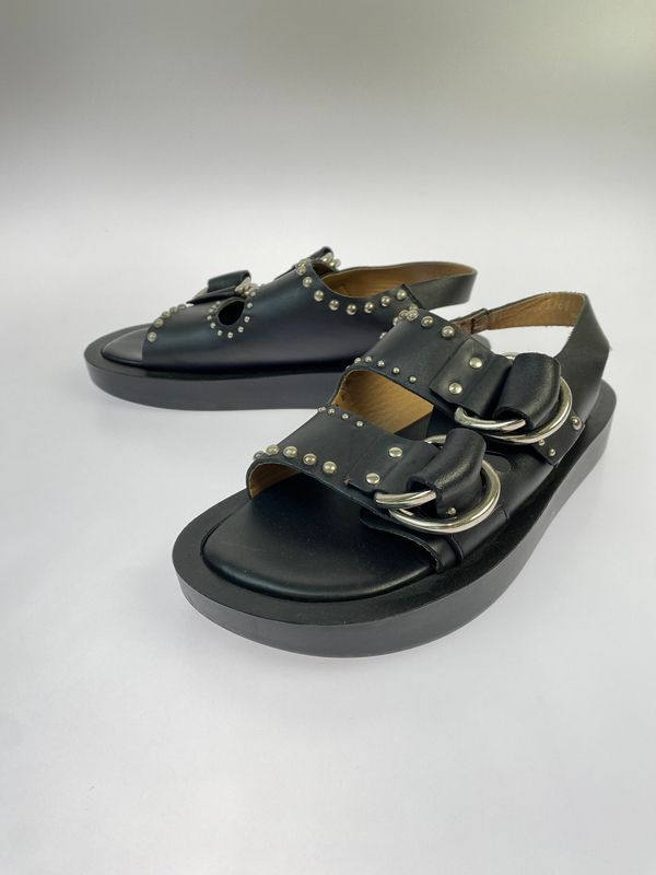 【中古品】 CAMINANDO カミナンド DOUBLE STRAP SANDAL サンダル 靴 シューズ 【167-260607-AS-18-min】