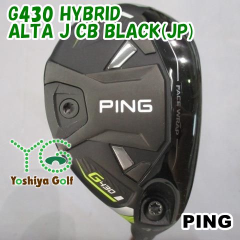 ユーティリティ ピン G430 HYBRID/ALTA J CB BLACK(JP)/S/22[150820] 24,494円
