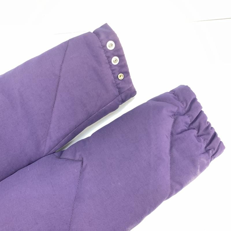 中古】A BATHING APE ダウンジャケット M パープル アベイシングエイプ