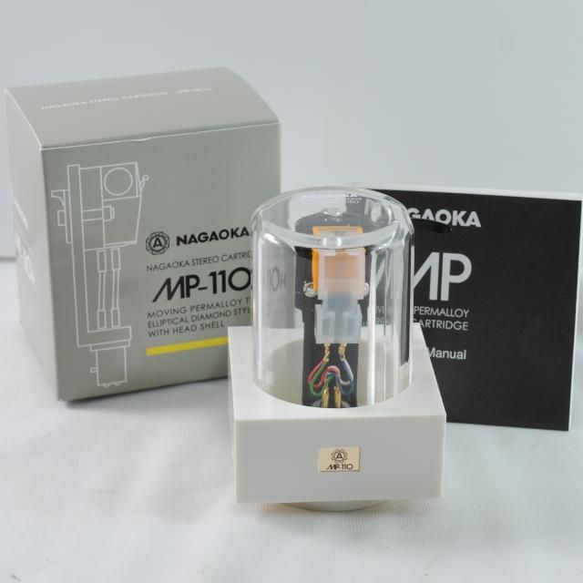 【新品】ナガオカ MP-110H MP型ステレオカートリッジ（ヘッドシェル付）