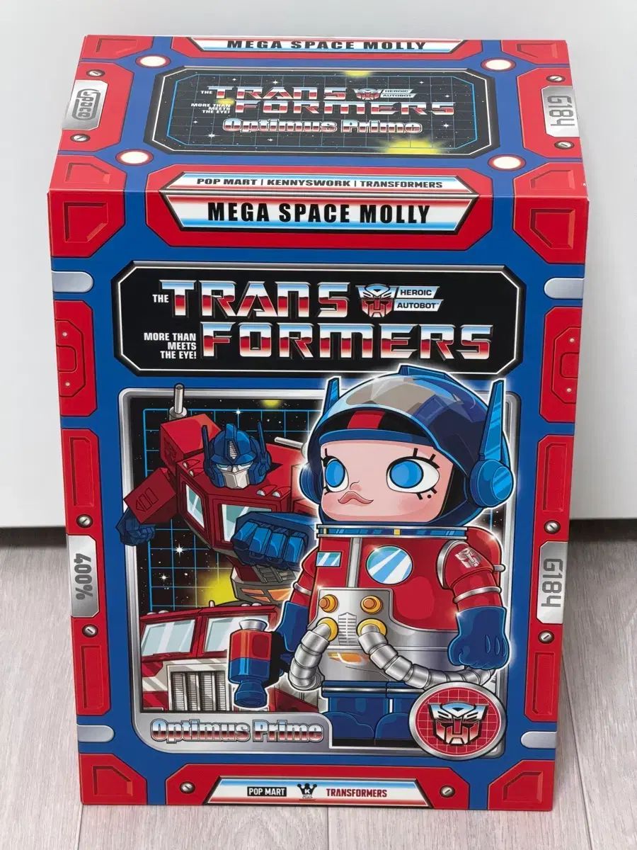 ポップマート MEGA スペース MOLLY 400% オプティマスプライム
