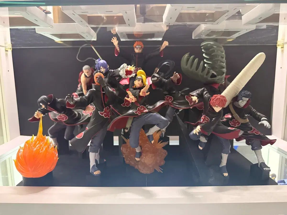 NARUTO -ナルト- アカツキ フィギュア 全種＋専用台座