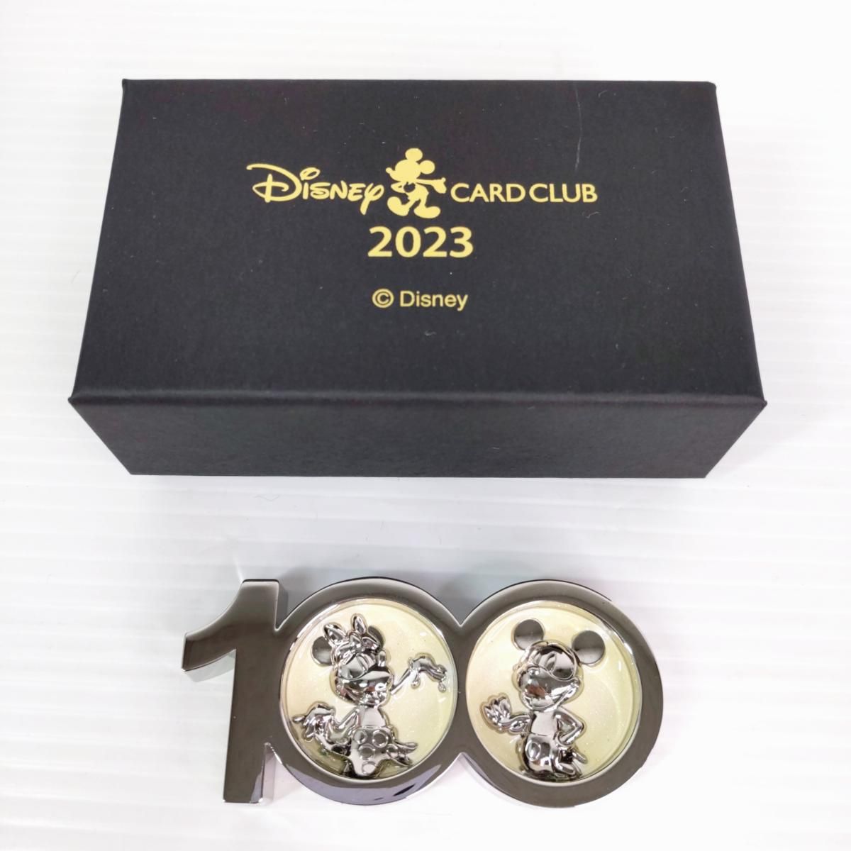中古品】Disney ディズニー カードクラブペーパーウエイト thanks 