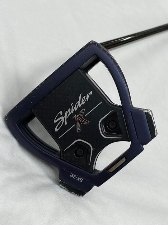 テーラーメイド　Spider X BLUE SMALL SLANT　パター　中古　ゴルフドゥ！倉敷笹沖店【最短即日発送】