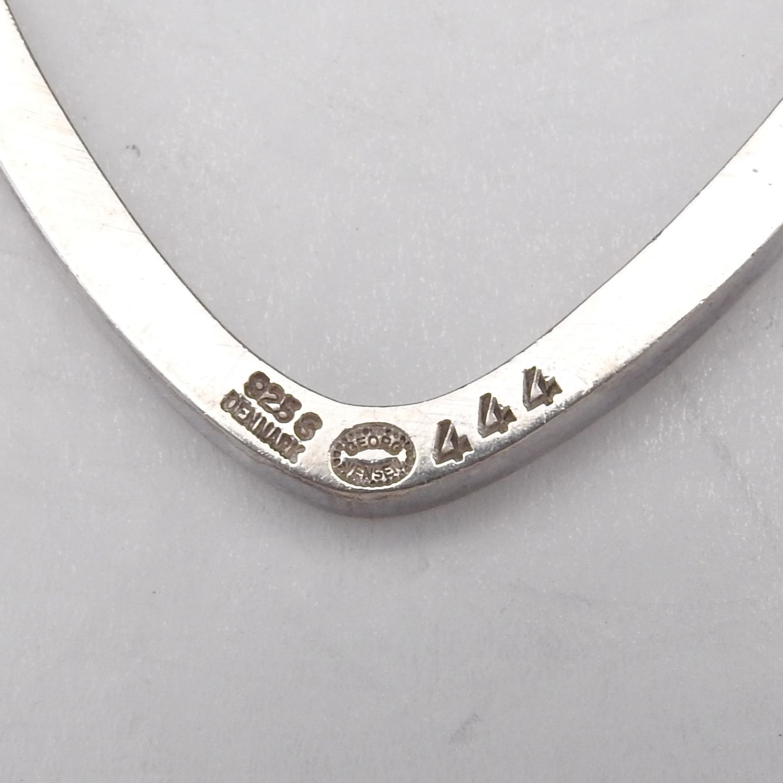 Georg Jensen ジョージジェンセン ハートネックレス 444 SV925 75cm