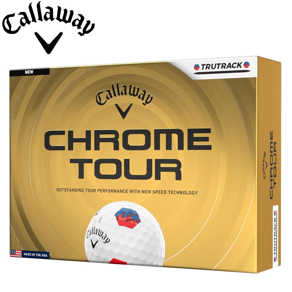 キャロウェイ クロム ツアー トゥルートラック ボール 2026 1ダース 日本正規品 Callaway CHROME TOUR TRUTRACK