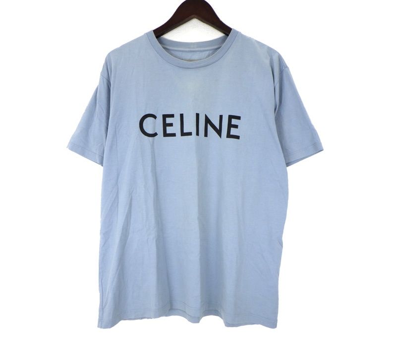 セリーヌ CELINE 【 2X681671Q 05WL 】 ルーズフィット ロゴ プリント 半袖 Tシャツ　50839