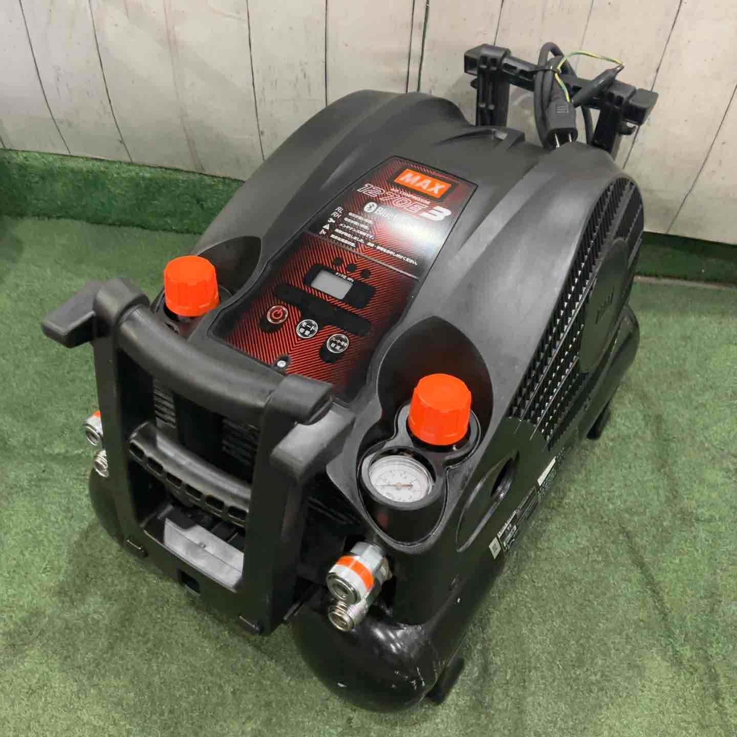 ★マックス(MAX) エアコンプレッサー AK-HH1270E3_ブラック 動作確認済【川口店】