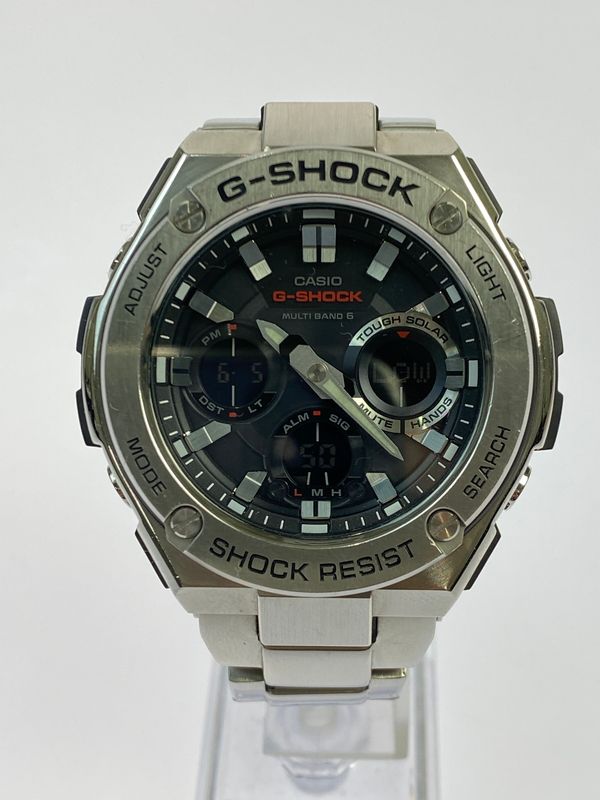 【中古品】 G-SHOCK ジーショック GST-W110D 電波ソーラー 腕時計 【196-260607-AS-23-min】