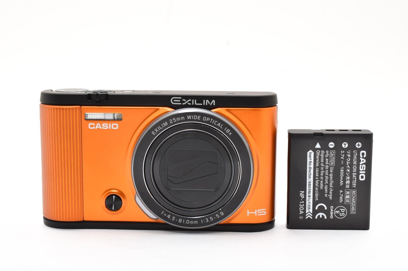 ★極上品★ カシオ CASIO EX-ZR1600 オレンジ コンパクトデジカメ【18倍ズーム・自撮り液晶・WiFi機能搭載】 #0715A 16,685円