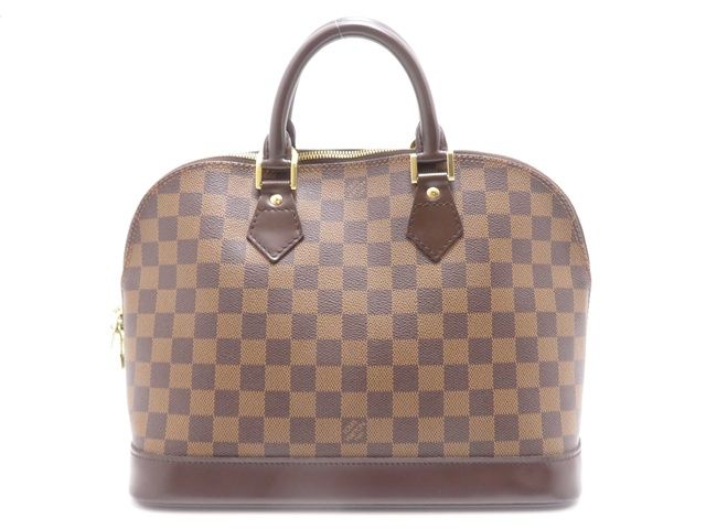 LOUIS VUITTON ルイ・ヴィトン バッグ アルマ ダミエ バッグ N51131 ハンドバッグ ダミエキャンバス ブラウン ブラウン レディース【中古】431