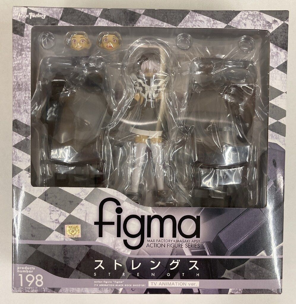 MAXFACTORY figma TV ANIMATION BLACK ROCK SHOOTER ストレングス TV ANIMATION ver 198