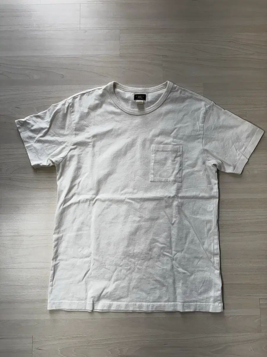 M RRL ガーメント ダイ ポケット Tシャツ アイボリー