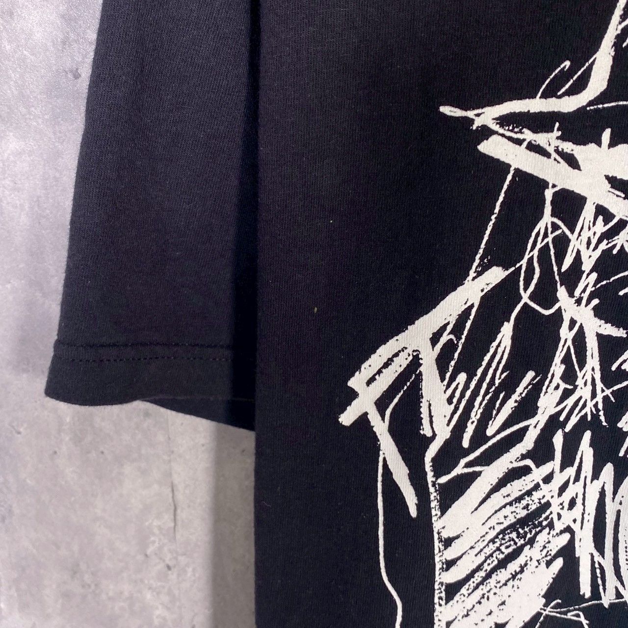 『YOHJI YAMAMOTO × SUPREME』ヨウジヤマモト × シュプリーム (M) 山本耀司グラフィックTシャツ カットソー