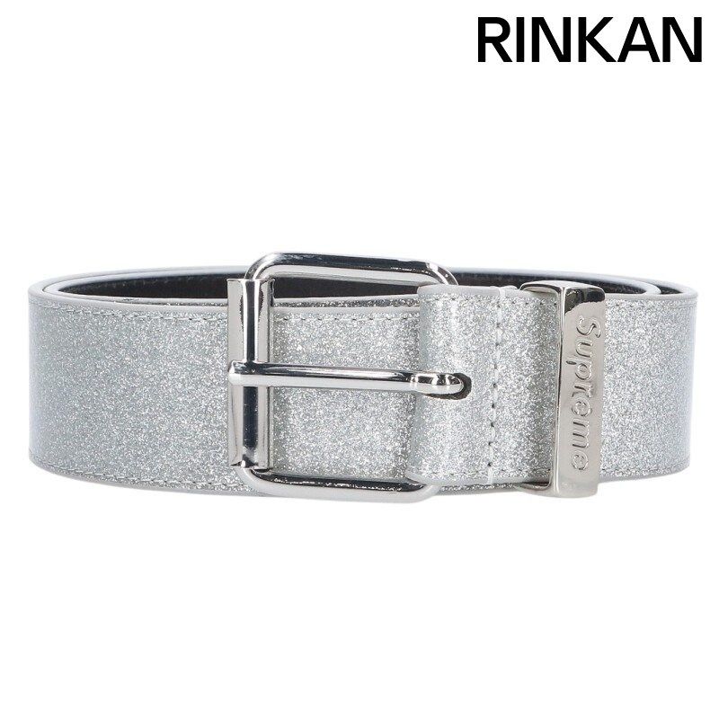 シュプリーム Glitter Vinyl Ranger Belt グリッタービニールレンジャーベルト メンズ M