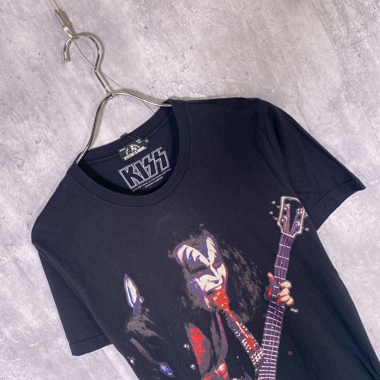『HYSTERIC GLAMOUR』ヒステリックグラマー (M) KISS プリントTシャツ カットソー