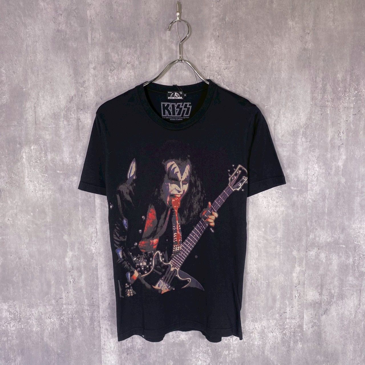 『HYSTERIC GLAMOUR』ヒステリックグラマー (M) KISS プリントTシャツ カットソー