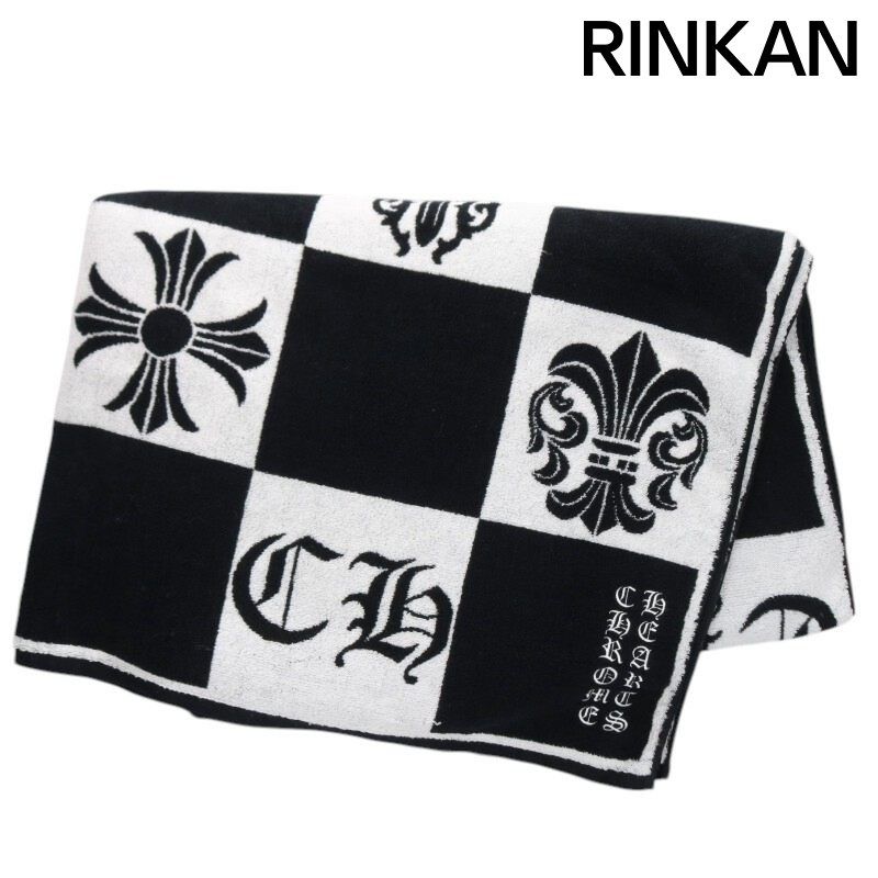 クロムハーツ BEACH TOWEL 総柄ビーチタオル メンズ