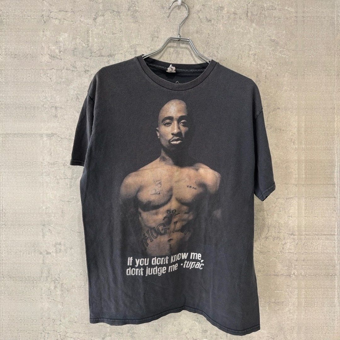 00s Y2K 2PAC 2パック TUPAC IF YOU DONT KNOW ME, DON'T JUDGE ME vintage ヴィンテージ 古着 ラップT