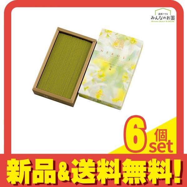 日本香堂 花風 花橘 バラ詰 160g 6個セット まとめ売り
