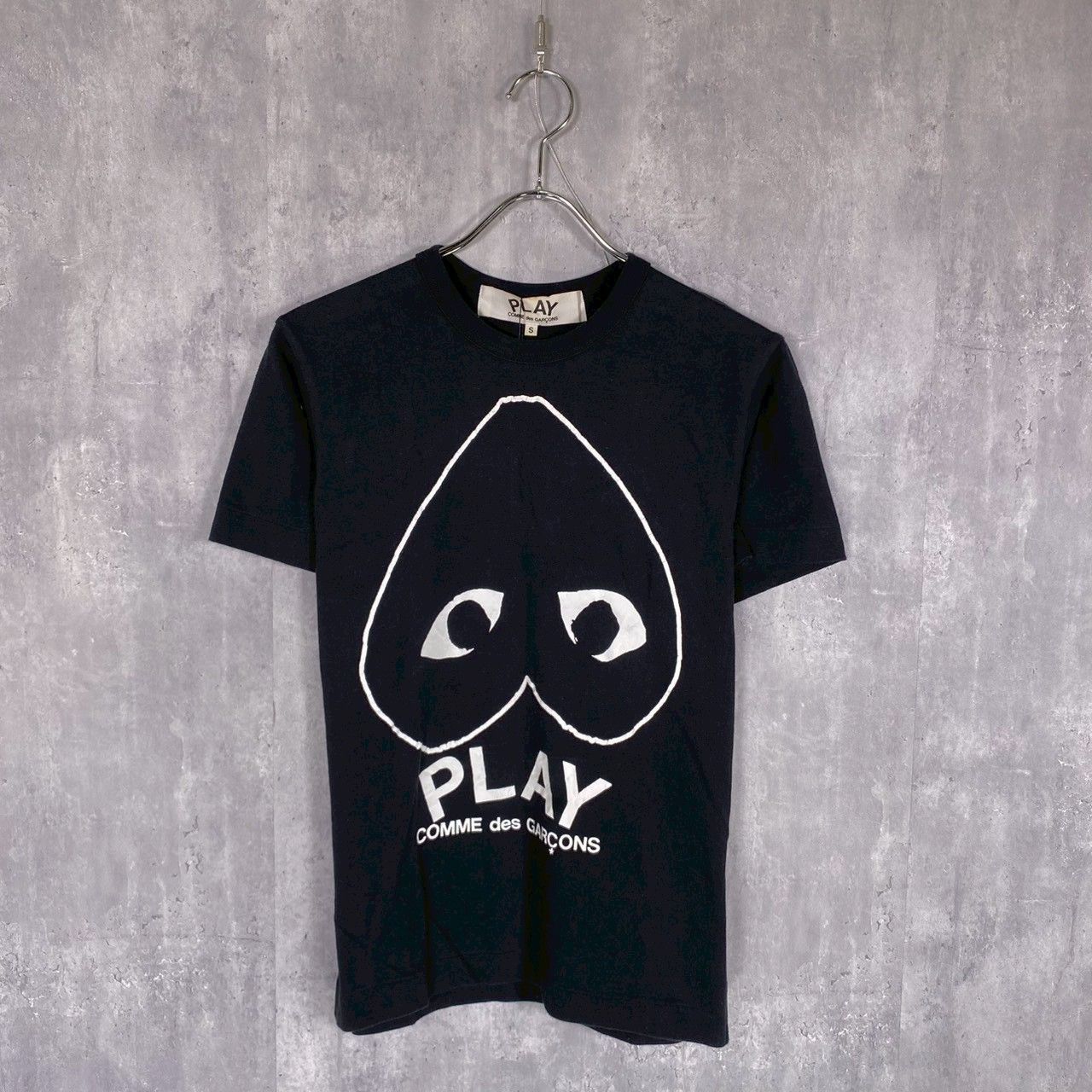 『PLAY COMME des GARÇON』プレイコムデギャルソン (S) ラインハートプリントTシャツ レディース 『PLAY COMME des GARÇON』プレイコムデギャルソン (S) ラインハートプリントTシャツ レディース