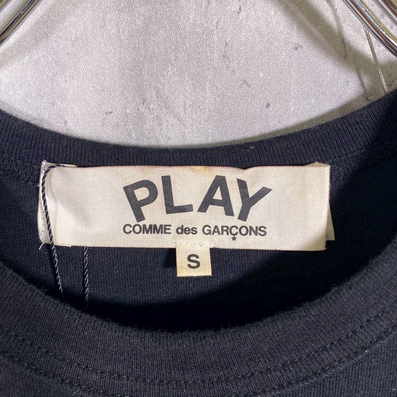 『PLAY COMME des GARÇON』プレイコムデギャルソン (S) ラインハートプリントTシャツ レディース 『PLAY COMME des GARÇON』プレイコムデギャルソン (S) ラインハートプリントTシャツ レディース