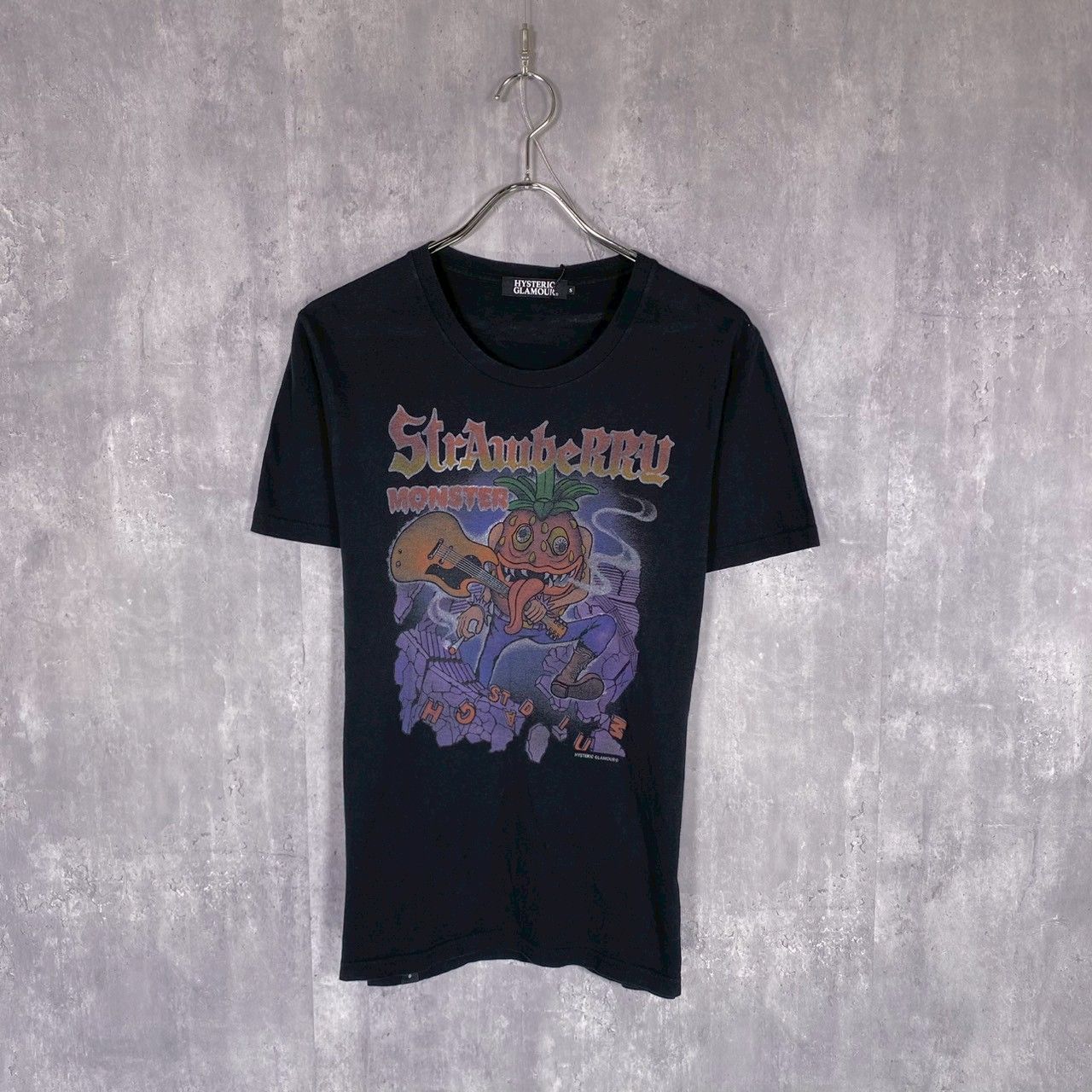 『HYSTERIC GLAMOUR』ヒステリックグラマー (S) ストロベリーモンスター Tシャツ カットソー 『HYSTERIC GLAMOUR』ヒステリックグラマー (S) ストロベリーモンスター Tシャツ カットソー