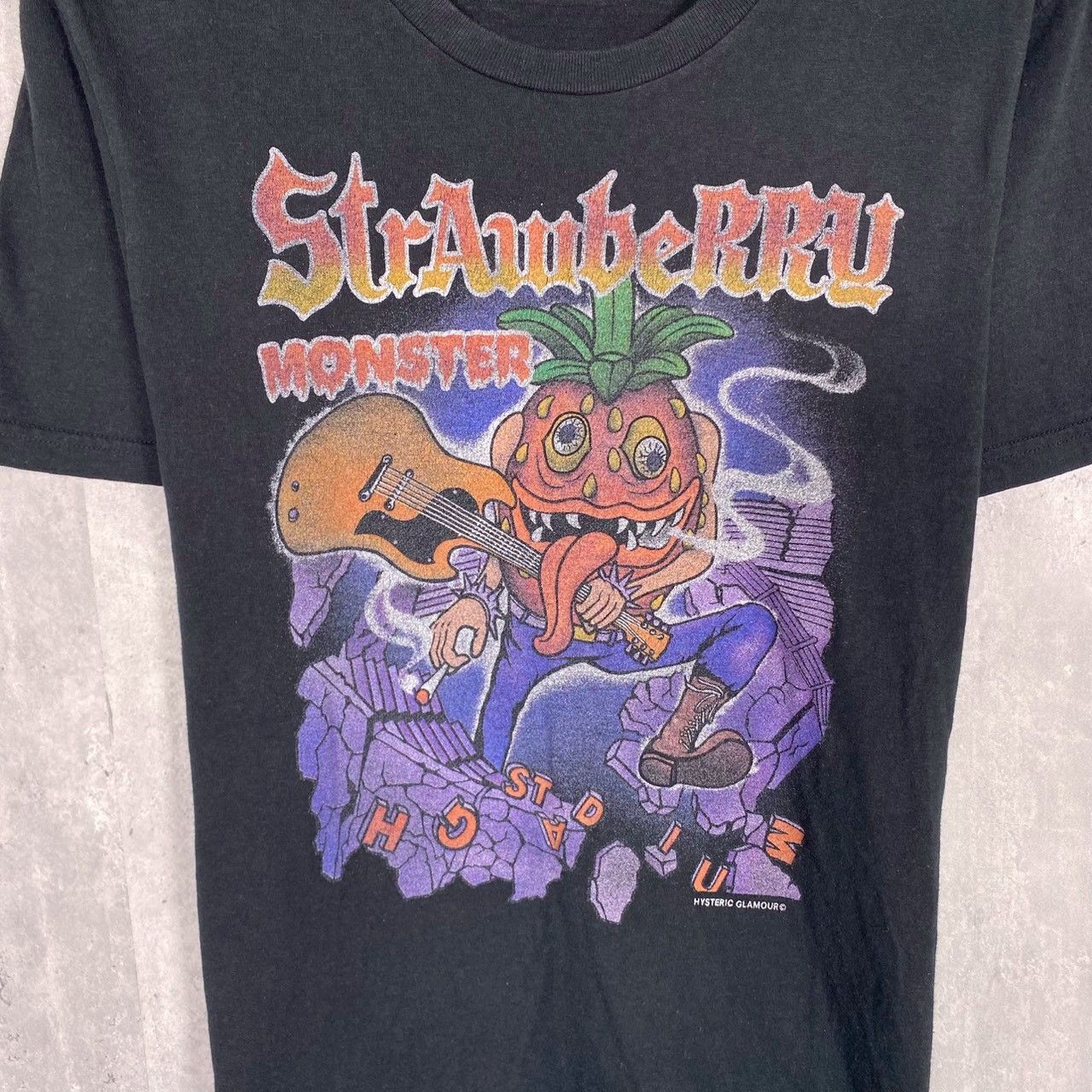 『HYSTERIC GLAMOUR』ヒステリックグラマー (S) ストロベリーモンスター Tシャツ カットソー 『HYSTERIC GLAMOUR』ヒステリックグラマー (S) ストロベリーモンスター Tシャツ カットソー