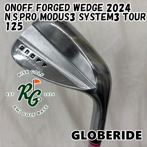【中古】ウェッジ グローブライド(ダイワ) ONOFF FORGED WEDGE 2024◆N.S.PRO MODUS3 SYSTEM3 TOUR 125◆X◆52[8666]