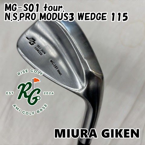 中古】ウェッジ 三浦技研 MG-S01 tour.◇N.S.PRO MODUS3 WEDGE 115