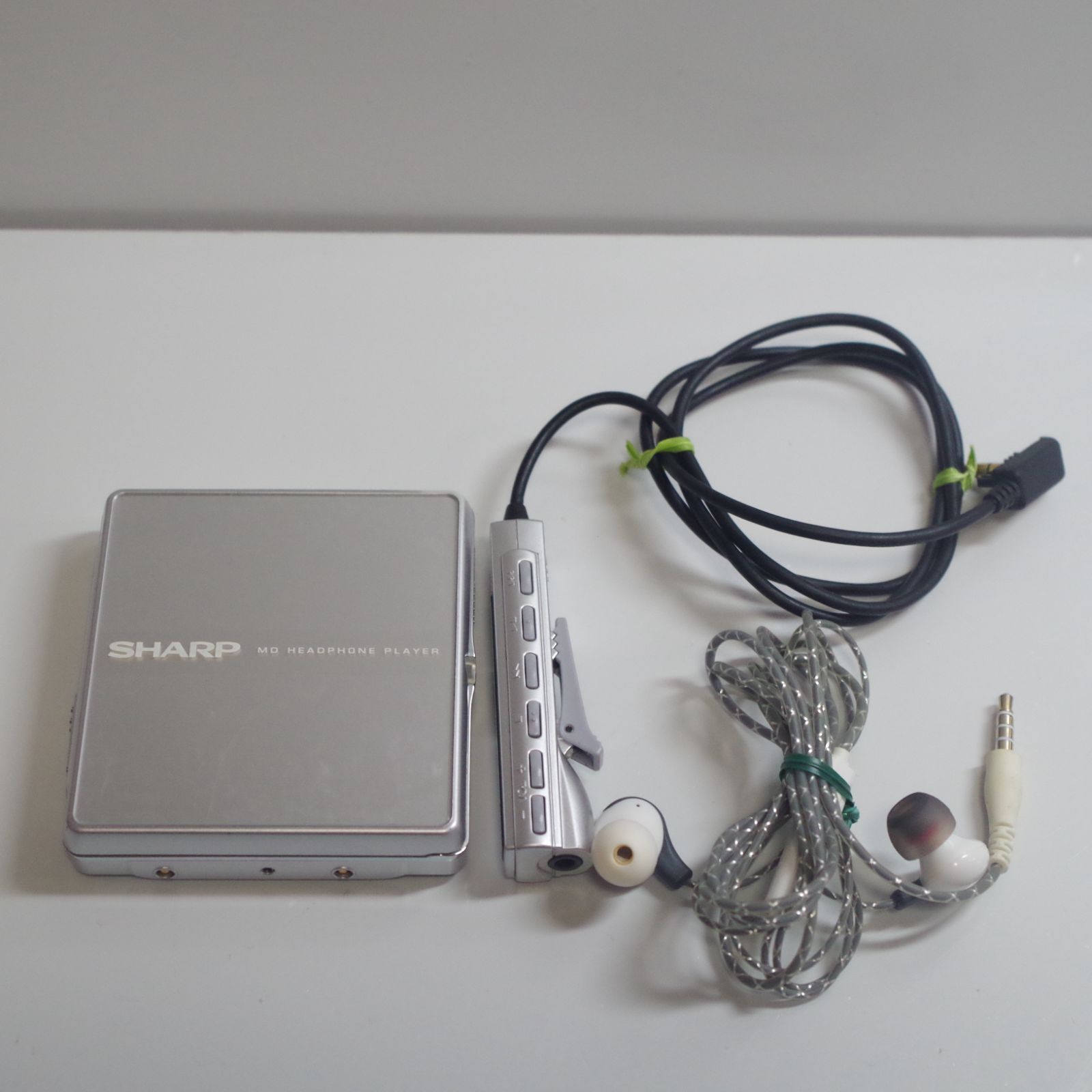 SHARP 高音質 MDプレーヤー MD-ST600-A ライトブルー SHARP 高音質 MD