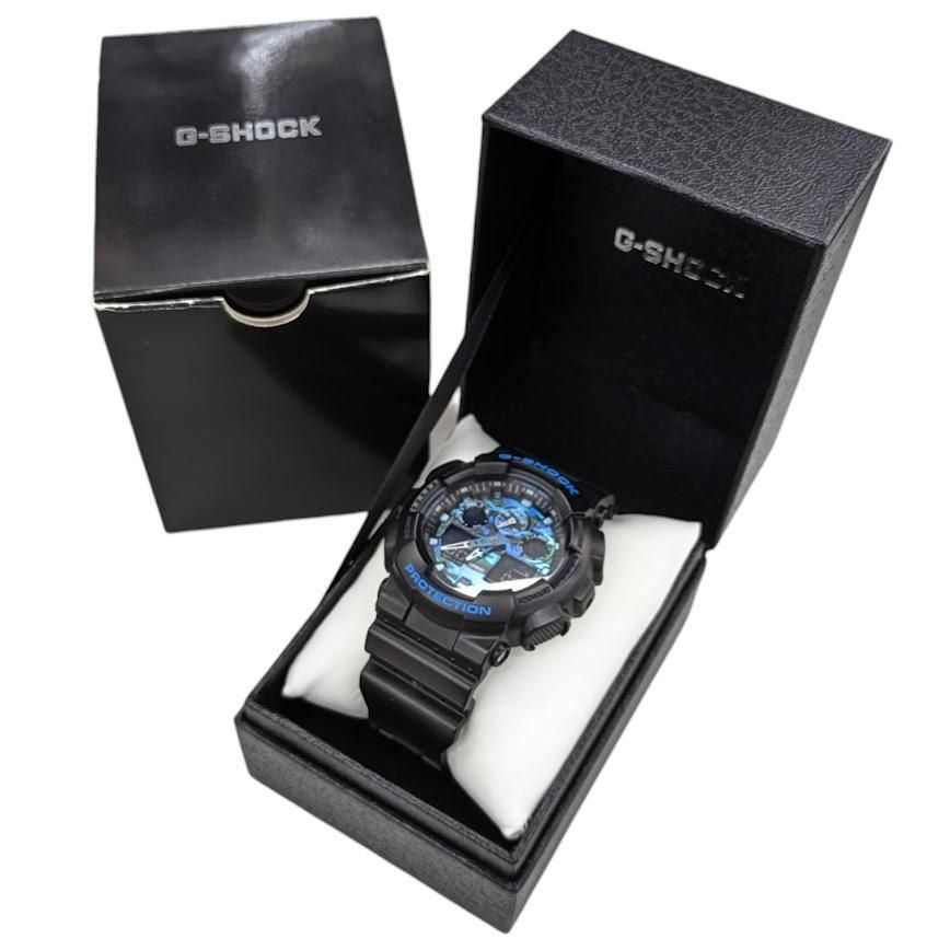 CASIO カシオ G-SHOCK ジーショック GA-100CB ブラック系 66713