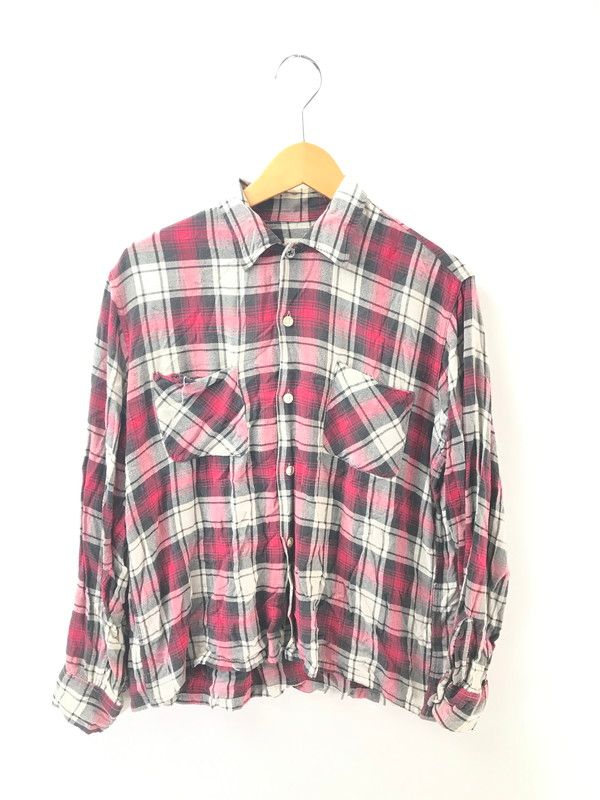 【現状渡し品】 GRANELLA グラネラ W.T.GRANT CO. 60's RAYON SHIRT 60年代 レーヨン シャツ 長袖シャツ トップス 【146-260607-rt-08-tagh】