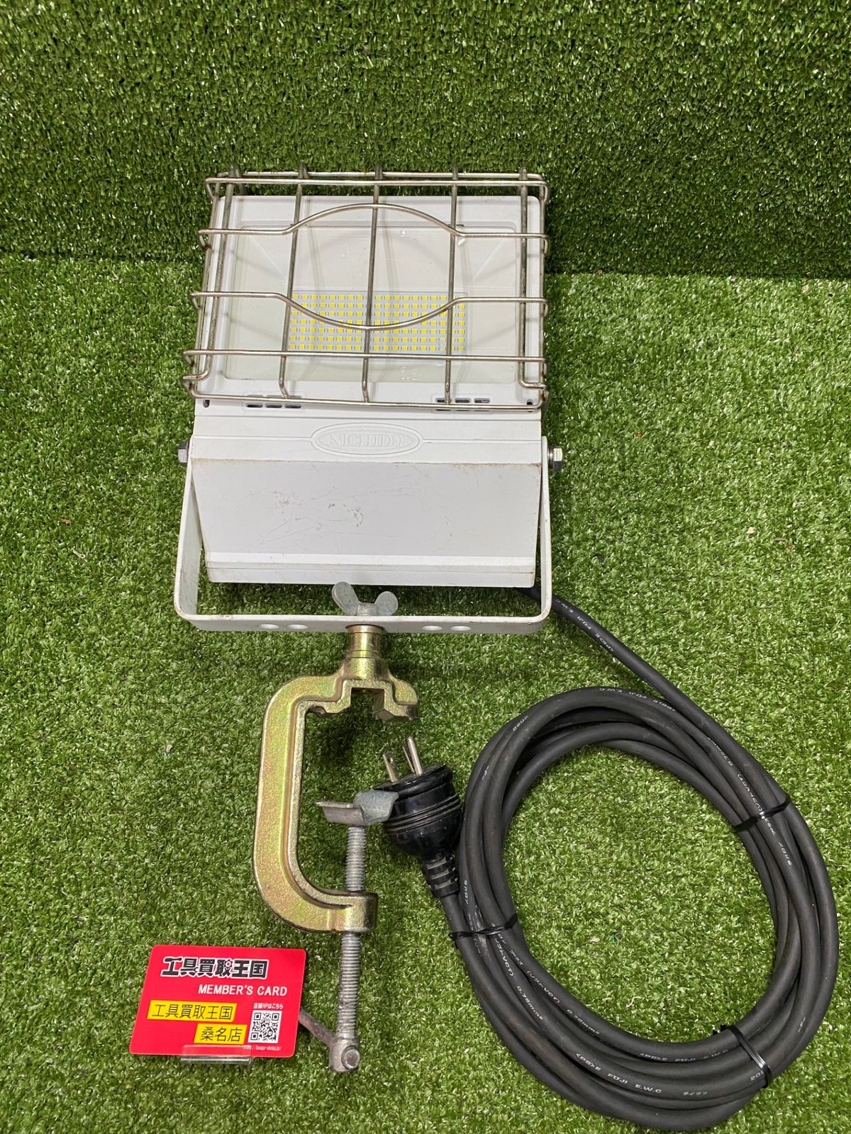 【中古品】【0902】★日動工業 LJS-FH50D-W-50K 50Wタイプ(白)　IT6AV2GNQ11K