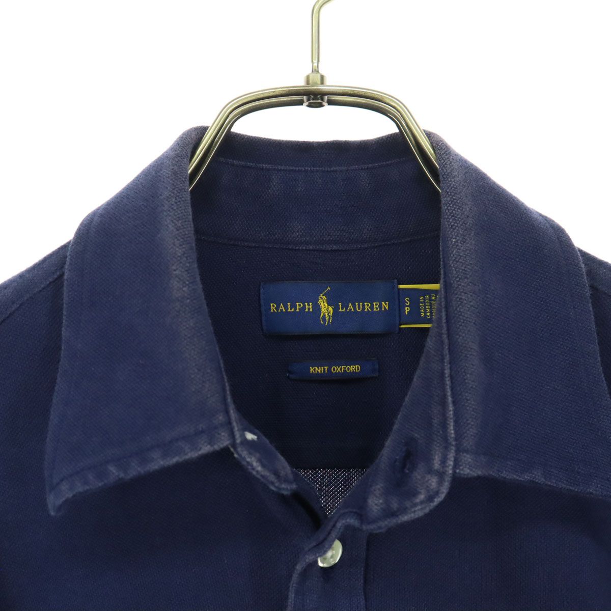 RALPH LAUREN ラルフローレン ワンポイントロゴ 長袖 シャツワンピース