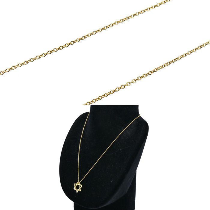 TIFFANY&Co. ティファニー K18YG イエローゴールド スター オブ ダビデ