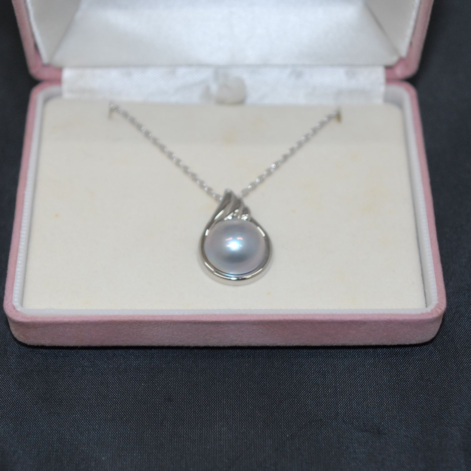 36MS0206 美品 保証書付 TASAKI 田崎真珠 マベパール ネックレス
