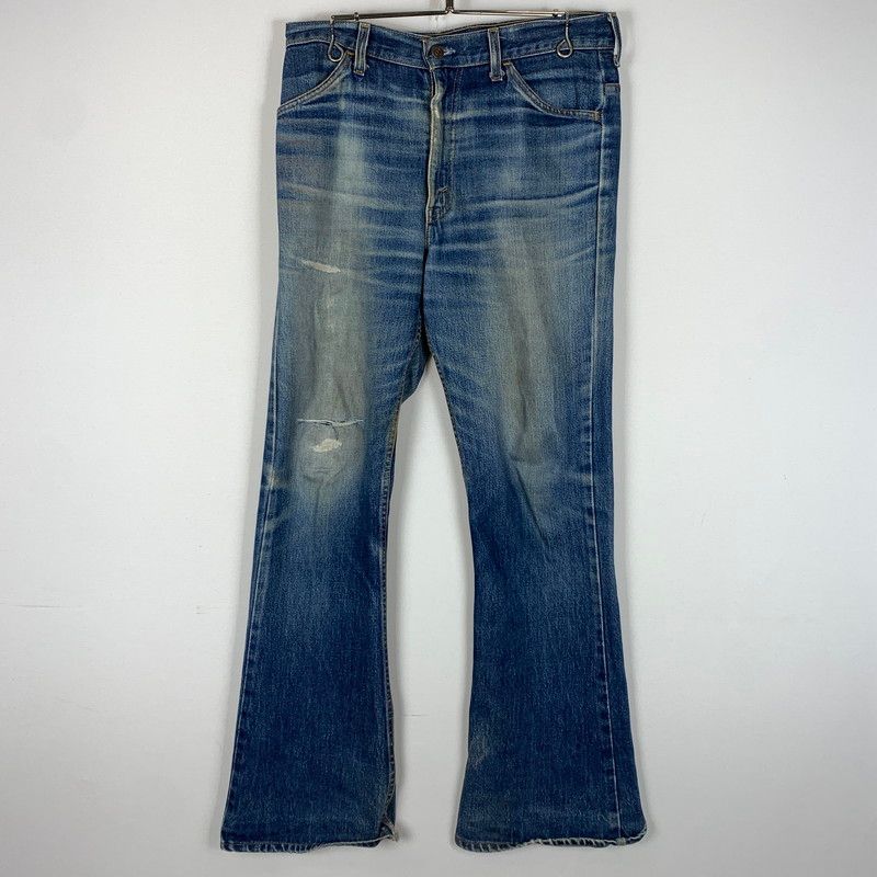 【現状渡し品】 Levi's リーバイス 00's 646 FLARE DENIM PANTS 2000年代 フレア デニムパンツ ボトムス ジーンズ ボタン裏刻印379 【156-260607-ko-11-tei】
