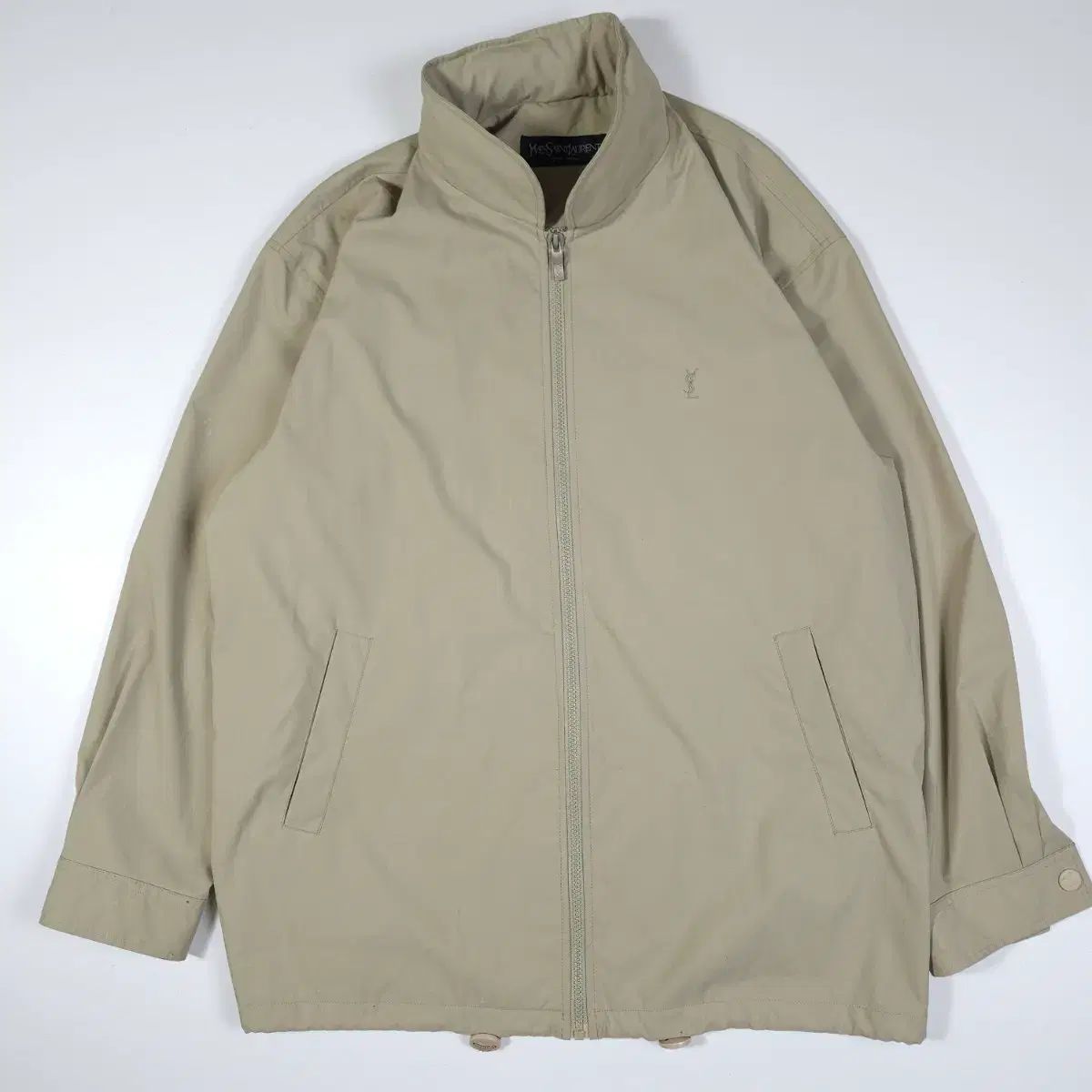 YSL イヴ・サンローラン ポリエステルシェル ジャケット 105