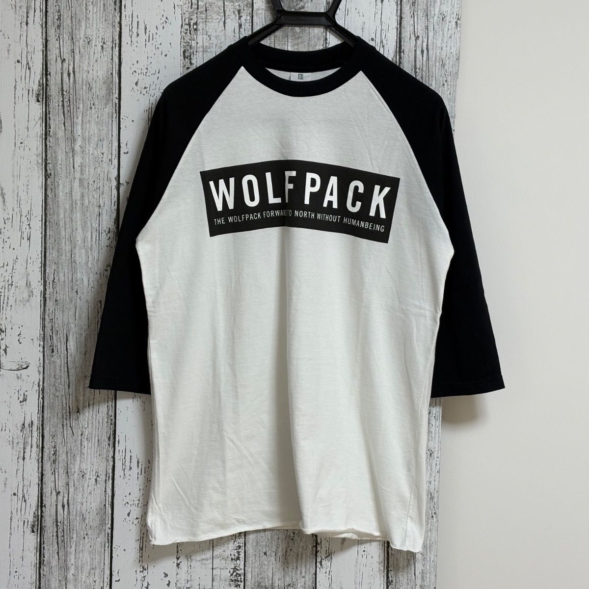 【 希少 】ROTT WEILER ロットワイラー 七分袖 ラグランスリーブ Tシャツ M 【 美品 】