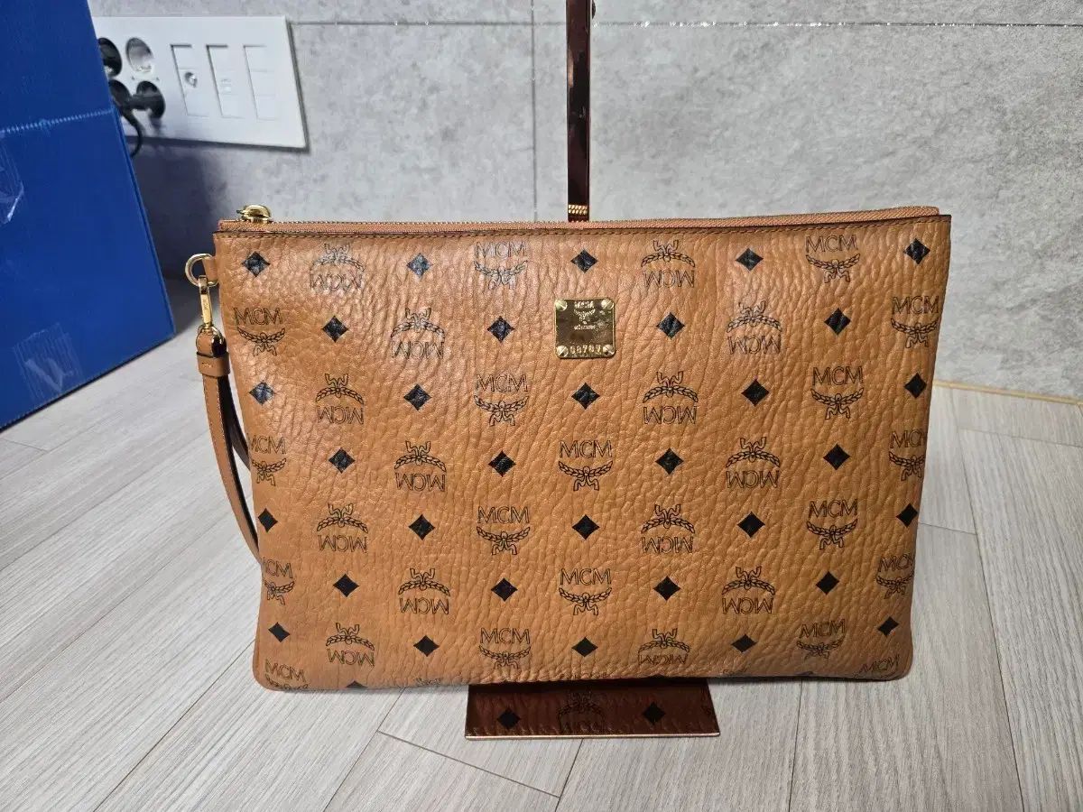 MCM ヴィセトス ポーチ ブラウン